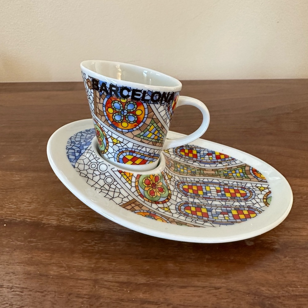 Espresso cup and saucer